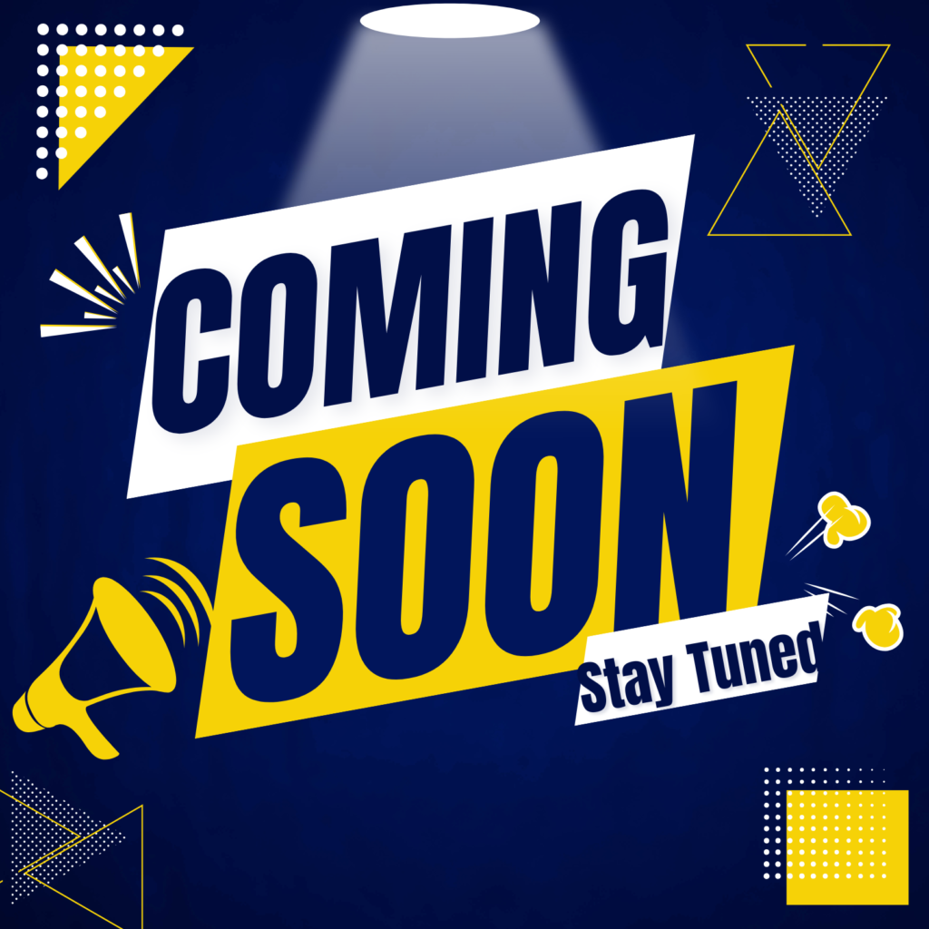 dark blue modern coming soon instagram post